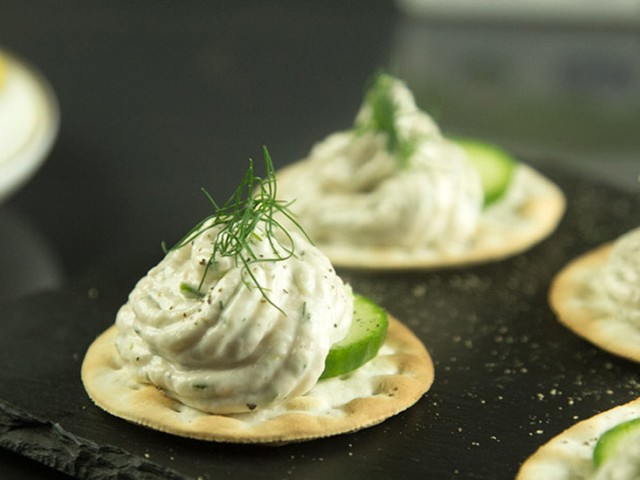 ΜΟΥΣ σολομού με τυρί κρέμα