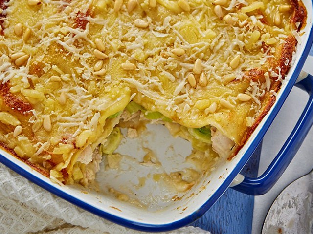 ΠΑΣΤΙΤΣΙΟ με πράσα (χωρίς κιμά)