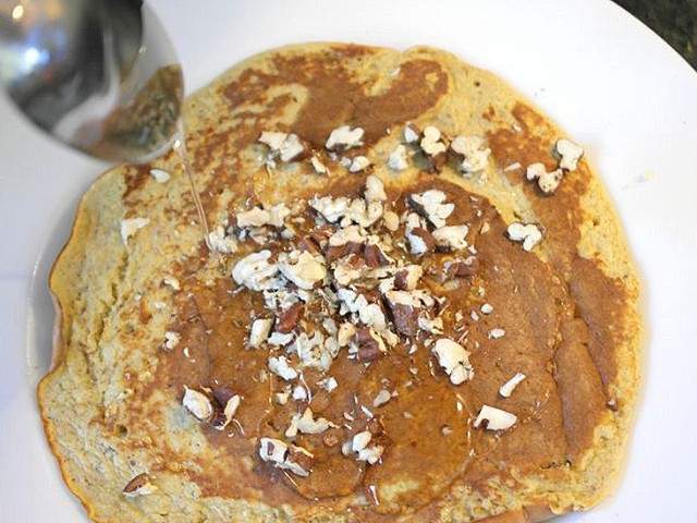 ΤΗΓΑΝΙΤΑ με αυγό & μπανάνα