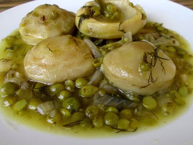 ΑΡΑΚΑΣ ΜΕ ΑΓΚΙΝΑΡΕΣ λεμονάτος