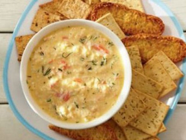 ΝΤΙΠ καβουριού με γιαούρτι