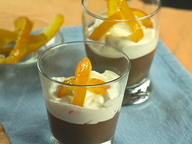 ΜΟΥΣ ΣΟΚΟΛΑΤΑΣ με πορτοκάλι