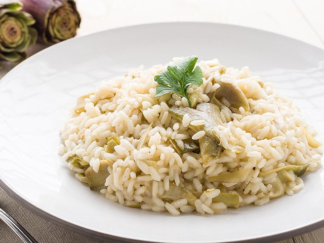 ΡΥΖΙ με τόνο & αγκινάρες