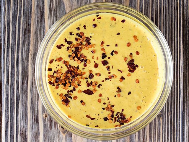 ΣΑΛΤΣΑ με μάνγκο & κρέμα γάλακτος